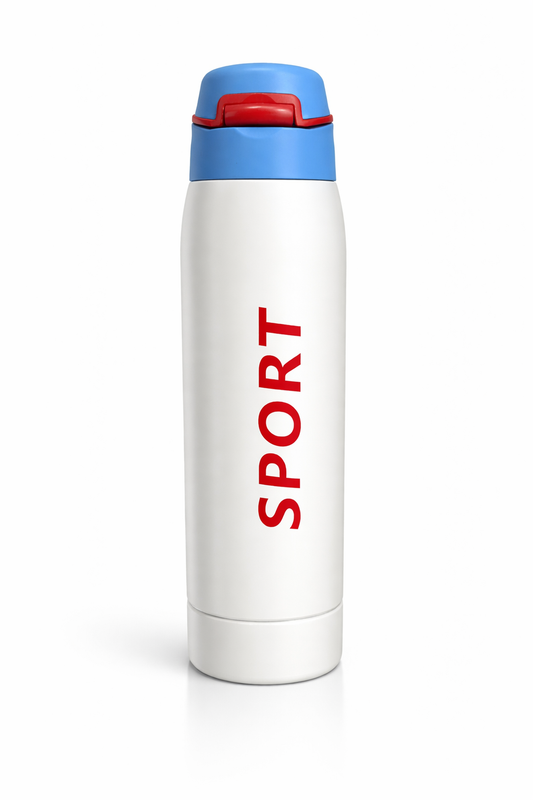 500ml Stainless Steel Sport Water Bottle – Insulated Leakproof Vacuum Flask for Gym, School & Travel