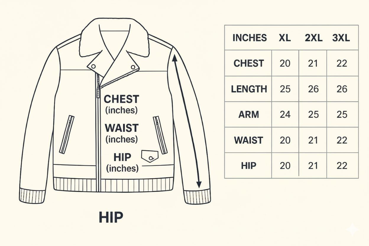 Men’s Brown Faux Shearling Aviator Jacket – Winter Warm Biker Style