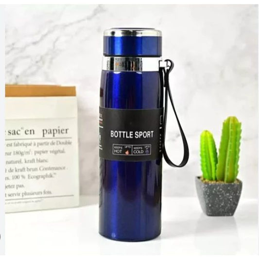 800ml Stainless Steel Water Bottle – Vacuum Insulated Hot & Cold Thermos Flask with Leak-Proof Lid